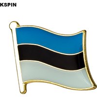 Estonia Flag Badge Pin Lapel Pin Badge for Backpack