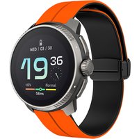 22mm Magnetic Buckle Soft Silicone Strap For Suunto RACE / Vertical Replacement Wrist Band For Suunto 5 / 9 Peak Pro Bracelet