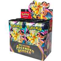 360Pcs English Pokémon TCG: Mega Evolution Ascended Heroes Booster Box Pokemon trade card 36 Pack Box Children's gift Toys