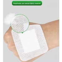 10/20/50 anti-allergy wound dressing pads, non-stick breathable gauze patches, self-adhesive bandages made of spunlace non-woven