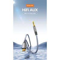 SUNKANDI USB C to 3.5mm Headphone Cable, Type C to 3.5mm Headphone Stereo Audio Cord for iPhone 16 15, Samsung Galaxy S24