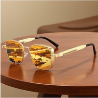 AliExpress ZRGAE 2025 Summer New Punk Women's Sunglasses Fashion Personality UV400 Men's High End Retro Metal Box Cycling Sunscreen Sunglasses