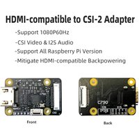 C790 1080P 60Hz HDMI-compatible IN to CSI-2 Adapter & I2S BliKVM KVM "KVM over IP" Board supports Audio Backpower Mitigation