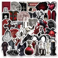 54Pcs Cute Vampire Elements Stickers Vinyl Waterproof for Laptop Phone Case Notebook Water Bottle DIY Stickers