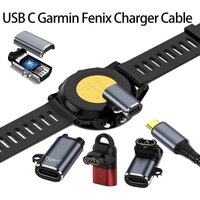 Type C Watch Charging Converter for Garmin Fenix 8 7 7S 7X 6 E Pro Solar Instinct,Venu 3S 2 SQ Epix/Tactix to 4pin Charger
