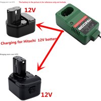 NEW NI-CD NI-MH Battery Charger for Hitachi 12V battery EB1214S EB1220BL EB1212S EB1222HL NI-CD NI-MH Battery Accessory Charger