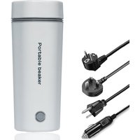 220V 110V 24V 12V Car Home Electric Thermos Bottles EU US UK Plug Portable Outdoor Travel Boil Water Coffee Flasks Kettle