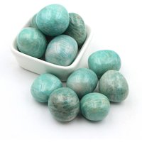 AliExpress NONE Natural Tumbled Stones Amazonite Turquoise Healing Crystals Quartz Bulk Ore Gravel Energy Mineral Specimen Aquarium Home Decor
