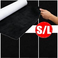 Car Interior Sticker Car Suede Fabric Roll Sticker Headliner Fabric Decoration for Line Drawer Imitation Suede Wrap Film Stretch