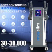 Myoslim RF High Intensity Vibration Pulse Electromagnetic Body Shaping Professional Muscle Growth And Fat Burning Machine