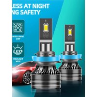 100000LM H1 H4 H7 H11 LED Headlight Bulbs 9005 HB3 9006 HB4 H8 H9 Turbo Car Headlamps Canbus 6000K Plug And Play For Auto Lamp