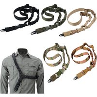 1PC Shot Gun Belt Hunting Accessories Gear Single Point Gun Sling Shoulder Strap Rifle Rope Belt with Metal Buckle