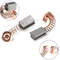 2pcs 5x8x12mm Carbon Brushes For Black Decker Angle Grinder G720 Carbon Brushes Electric Motors Power Tools Spare Parts