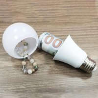 Sight Secret Stash Light Bulb Tank Household Diversion Stash Can Hiding Private Money Box Secret Hidden Storage Bulb Container