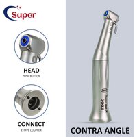 Dental 20:1 Contra Angle Low Speed Handpiece Odontologia Implant Surgery Contra Angle Dentistry Equipment for S-MAX SG20