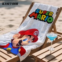 Red World M-Marios Quick Drying Bath Towel Microfiber beach towel light weight swimming camping yoga beach out