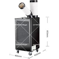 1 Ton 12000 BTU Portable Air Conditioner, 3500W Cooling Unit 220-240V for Mobile Use