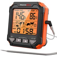 ThermoPro TP716 Probe Style Digital Thermometer for Oven Fryer and Grill Household Kitchen Cooking Meat Thermometer and Timer