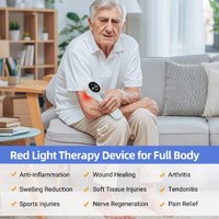 Dawfek 980nm 810nm 660nm Cold Laser Physical Therapy LLLT for Pain Red NIR Light for Home Professional Joint Muscle Deep Tissue