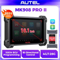 Autel MaxiCOM MK908 Pro II MK908P II Scanner Automotivo J2534 ECU-Neuprogrammier-Tool wie Elite II PRO MS Ultra MS919 AutoScan 2.0