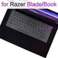 Keyboard Cover for Razer Blade 14 15 16 17 Pro 18 Stealth Book 13 2024 2023 2021 2020 2019 TPU Protector Skin Case Accessories