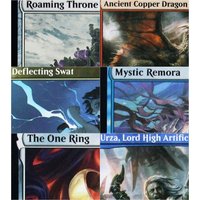 "Faerie Mastermind/Roaming Throne/Deflecting Swat/Mithril Coat" Magical Proxy Top Quality Gathering Proxy trading cards game