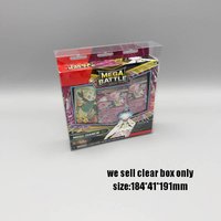 High quality transparent PET plastic clear box for PTCG: Mega Battle Deck – Mega Diancie ex display protection case storage box
