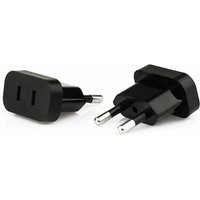 EU To US Electrical Plug Converter European Plug Adapter American To Europe Power Socket Universal Travel Wall Adapter AC Outlet