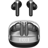 M83 Wireless Bluetooth 5.4 Earbuds ANC Earphones Realtime Adaptive Headphones Hi-Res IP55 Waterproof, LED Display Charging Case