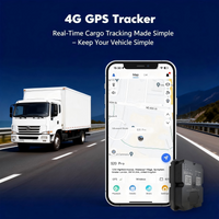 4G GPS-Tracker für Fracht & Transport, Echtzeit-Versandverfolgung, 30+ Tage Akkulaufzeit, Tragbarer Kabelloser GPS mit Alarmfunktionen