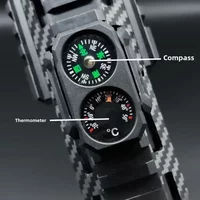 2026 Portable Nylon Integrated Compass Thermometer 20MM Rail Outdoor Toy Model Parts