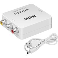 AV RCA CVBS to HDMI-Compatible 1080P Video Converter MINI AV2HDMI Adapter Converter Box for HDTV Projector Set Top Box