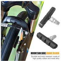 AliExpress APWIKOGER 1-5PCS Durable Bicycle Silent Brake Pads V Brake Holder Rubber Blocks for Long-Lasting Performance Cycling Accessories