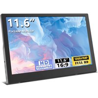 11.6 Inch Portable Monitor HDMI-Compatible Laptop second screen Gaming Extended Display for Steam Deck Laptop Switch PS4 /5