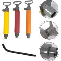 46CM Kayak Manual Pump Stretchable Portable Floating Hand Bilge Pump with Extension Tube Lightweight Kayak Hand Drainage Pumps