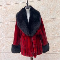 Faux Fur European and American Fox Fur Coat Export New Golden Mink Fleece Fashionable Warm Outcoat New Winter Women's Fur Coat