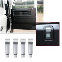 Loquet de porte interne de voiture en aluminium, couvercle de décoration, accessoires de Modification de voiture, pour Land Rover Defender 90 110 130 2004-18