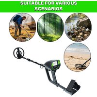 Underground Metal Detector MD5090 IP68 Waterproof Search Coil Treasures Lightweight Gold Detector Finders for Adults and Kids