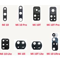 Rear Back Camera Lens Glass For Xiaomi Mi 10 Lite 5G Mi10 Lite M2002J9G M2002J9S Mi10 Lite Ultra Pro 10T Cover Adhesive Sticker