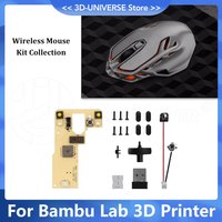 For banbu lab Wireless Mouse 002 DIY Creative Model Components for 3D printer parts Bambulab Hardware