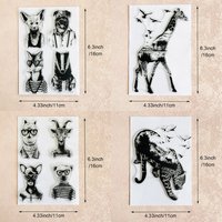Animal/Clear Stamps/Seal For DIY Scrapbooking Card Making Album Decorative Seal Craft
