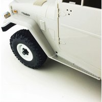 CChand Metal side Pedal Diamond plate for RC4WD 1/10 Gelande II Cruiser/FJ40 1/10 scale Rock Crawler Truck RC Car Option part