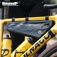 Rhinowalk Bicycle Triangle Bag Waterproof Bike Down Tube Front Frame Bag Cycling Luggage Storage Bag For MTB Road Gravel Bike