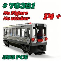 War of Subway Trains 76321 Building Blocks Sets Suitable for Birthday Gifts Compatible with Legoed Particles,393pcs.