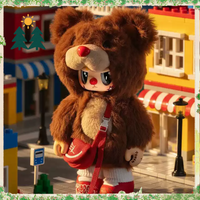 Original ChaoSweet REBEL BEAR BAG Series Vinyl Movable Joint Doll Cute Mini Desk Ornament Collectible Toy Girls Gift