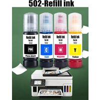 502 Dye Refill ink Premium quality Dye Ink for For Epson ET2760 ET4760 ET3750 ET3700 ET2700 ST2000 ST3000 ST4000 STC2100 Printer