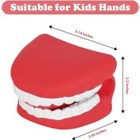 Ultrassist Mouth Hand Puppet with Flexible Tongue 28 Teeth Speech Therapy Model for Kid Adult brushing teeth Teaching Easy Clean