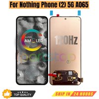iParts Replacement New Display for Nothing Phone 2 Phone (2) A065 120Hz LTPO OLED Touch Screen Digitizer Assembly Black OEM