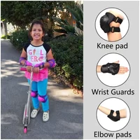 AliExpress NONE Kids Protective Gear: Kids Knee Pads and Elbow Pads with Wrist Guards Set for 3-15 Years - Design for Roller Skates, Cycling,BMX