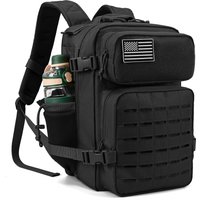 25/45L Women/men Tactical Backpack School bag Outdoor camping equipment back pack Gym Rucksack Treeking with Dual Cup Holder
